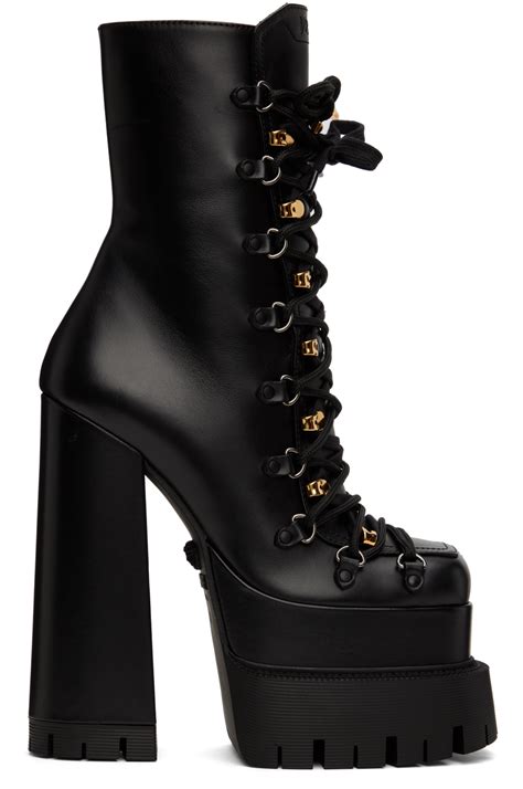 versace collection boots|Versace aevitas platform boots.